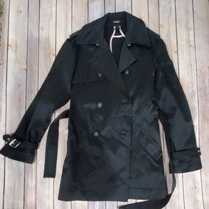 Express black trenchcoat